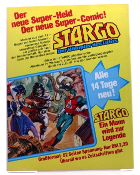 STARGO - Der Kämpfer des Lichts Comic Magazin Nr. 3: Überfall auf die schwarze Lagune